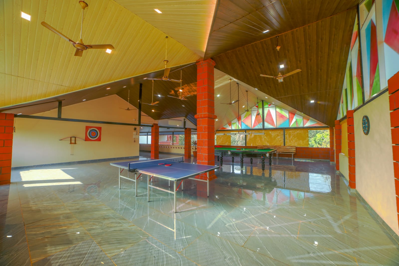ansh river resort gaming hall